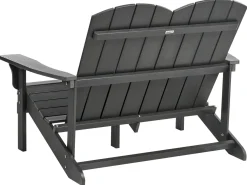 New Beliani ADIRONDACK 125 cm scuro Grigio