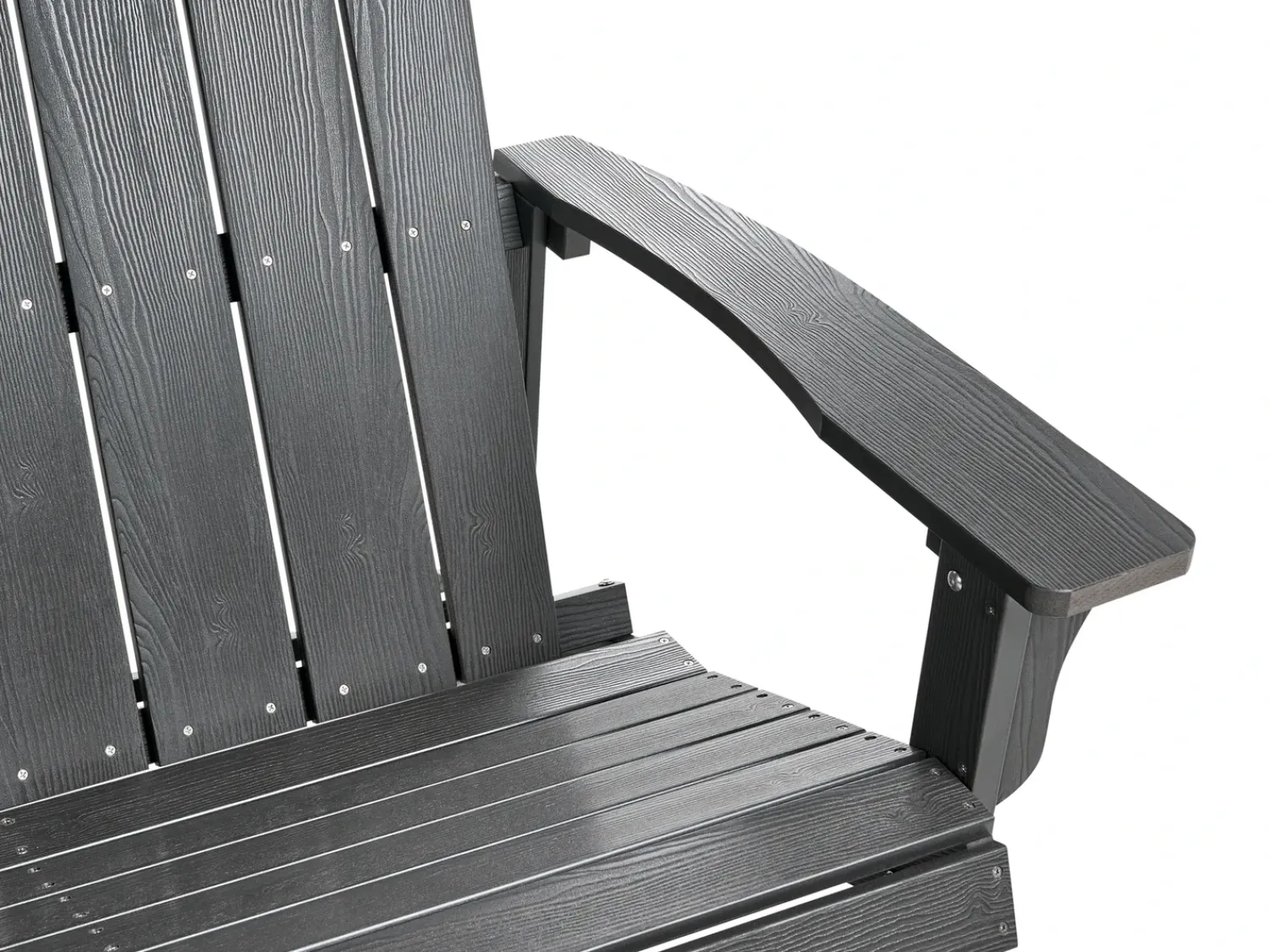 New Beliani ADIRONDACK 125 cm scuro Grigio