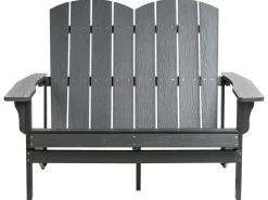New Beliani ADIRONDACK 125 cm scuro Grigio