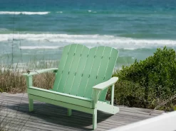 Discount Beliani ADIRONDACK 125 cm chiaro Verde