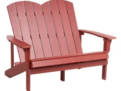 New Beliani ADIRONDACK 125 cm Rosso