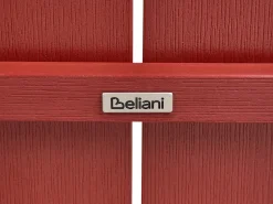 New Beliani ADIRONDACK 125 cm Rosso