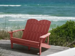New Beliani ADIRONDACK 125 cm Rosso