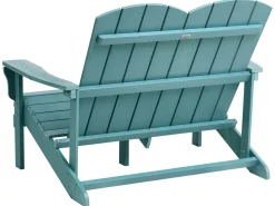 Online Beliani ADIRONDACK 125 cm Azzurro Blu