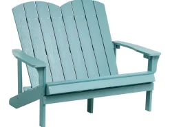 Online Beliani ADIRONDACK 125 cm Azzurro Blu