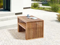 Sale Beliani BELLANO 105 cm Legno d'acacia Marrone