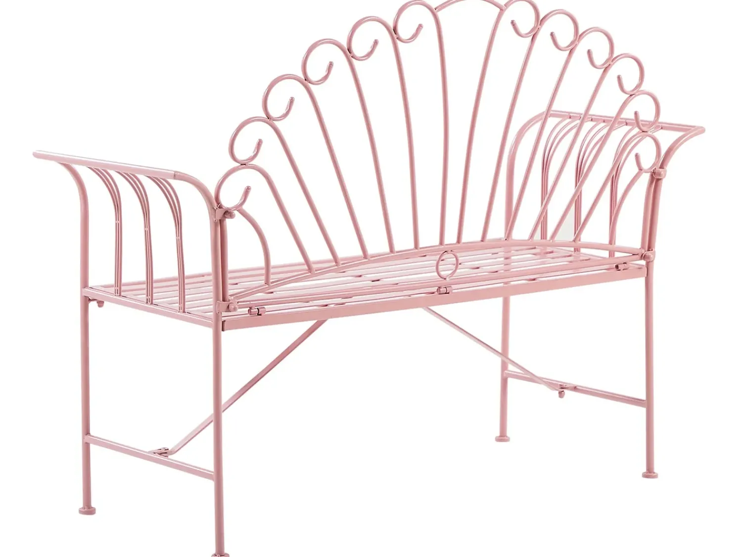 Best Beliani CAVINIA 125 cm Metallo Rosa
