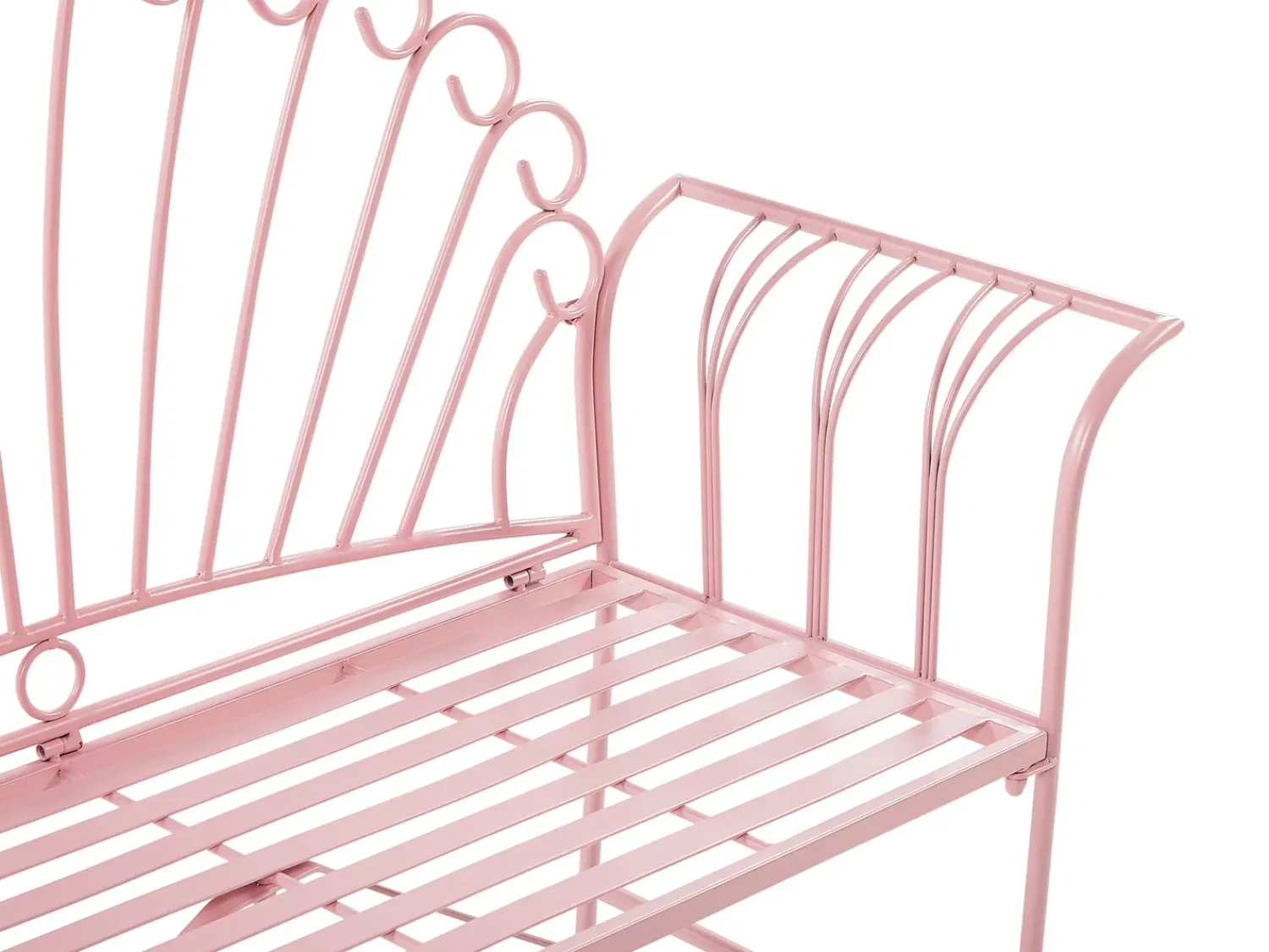 Best Beliani CAVINIA 125 cm Metallo Rosa