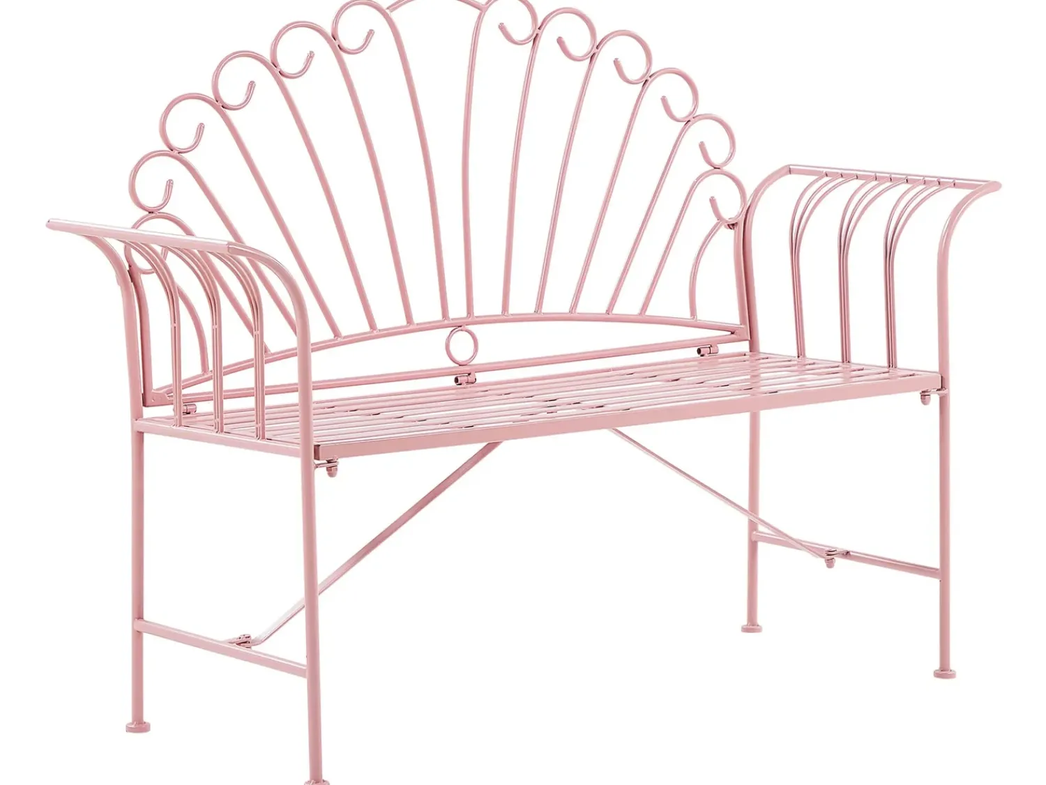 Best Beliani CAVINIA 125 cm Metallo Rosa