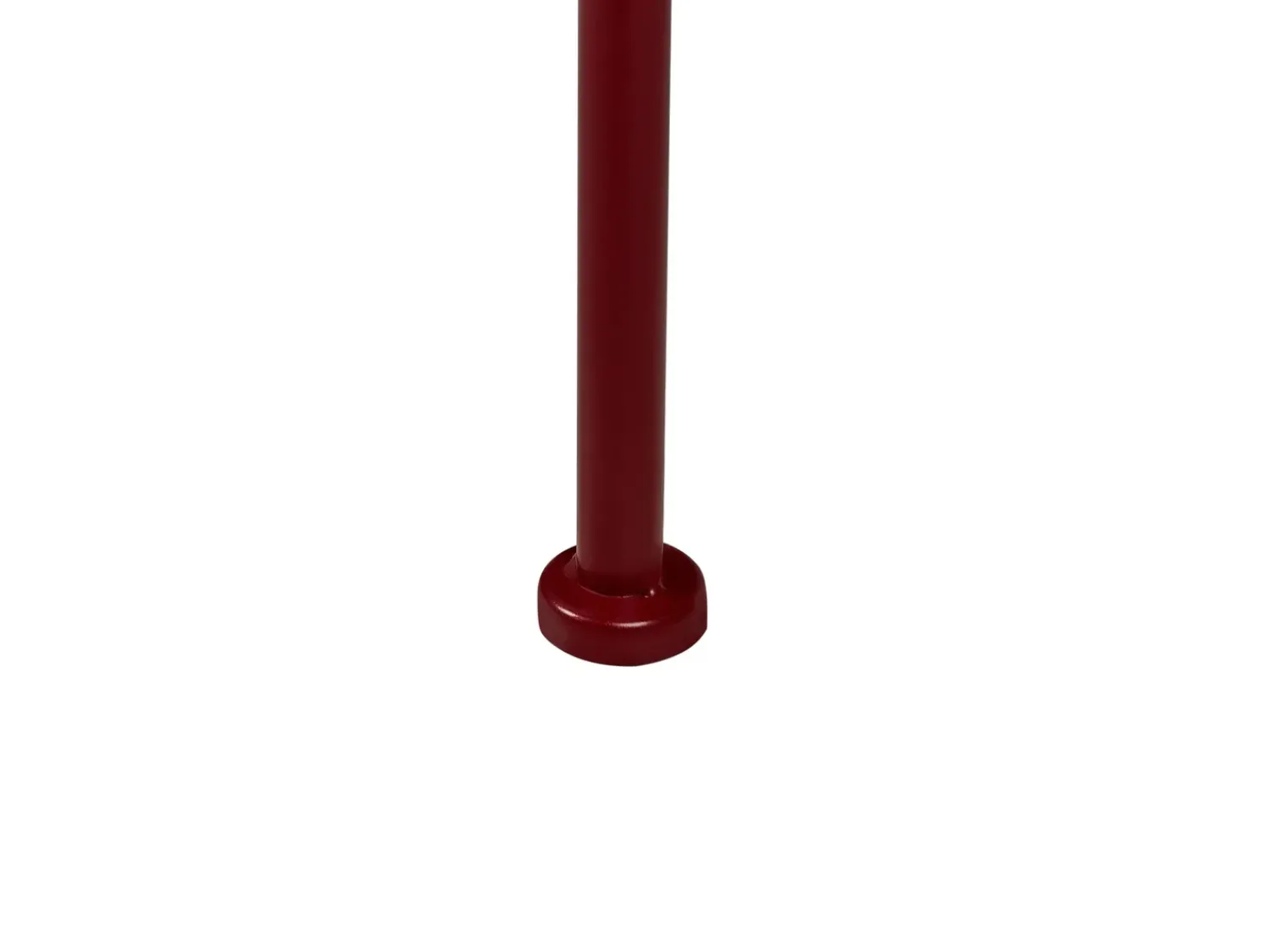 Discount Beliani CAVINIA 125 cm Metallo Bordeaux Rosso