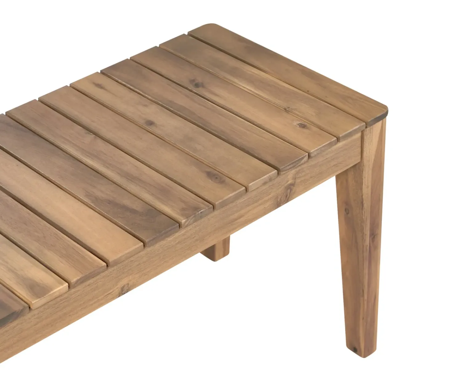 Online Beliani CHIOGGIA 155 cm Legno di acacia certificato chiaro Marrone