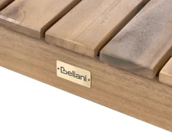 Online Beliani CHIOGGIA 155 cm Legno di acacia certificato chiaro Marrone