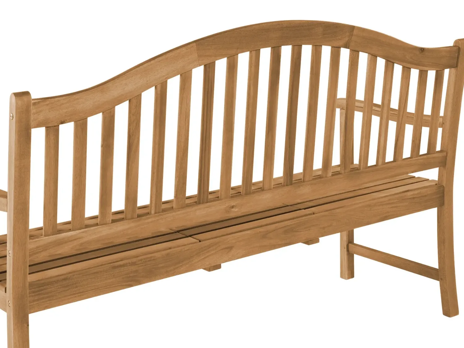 Best Beliani Panchina da giardino HILO 150 cm Legno d'acacia Marrone