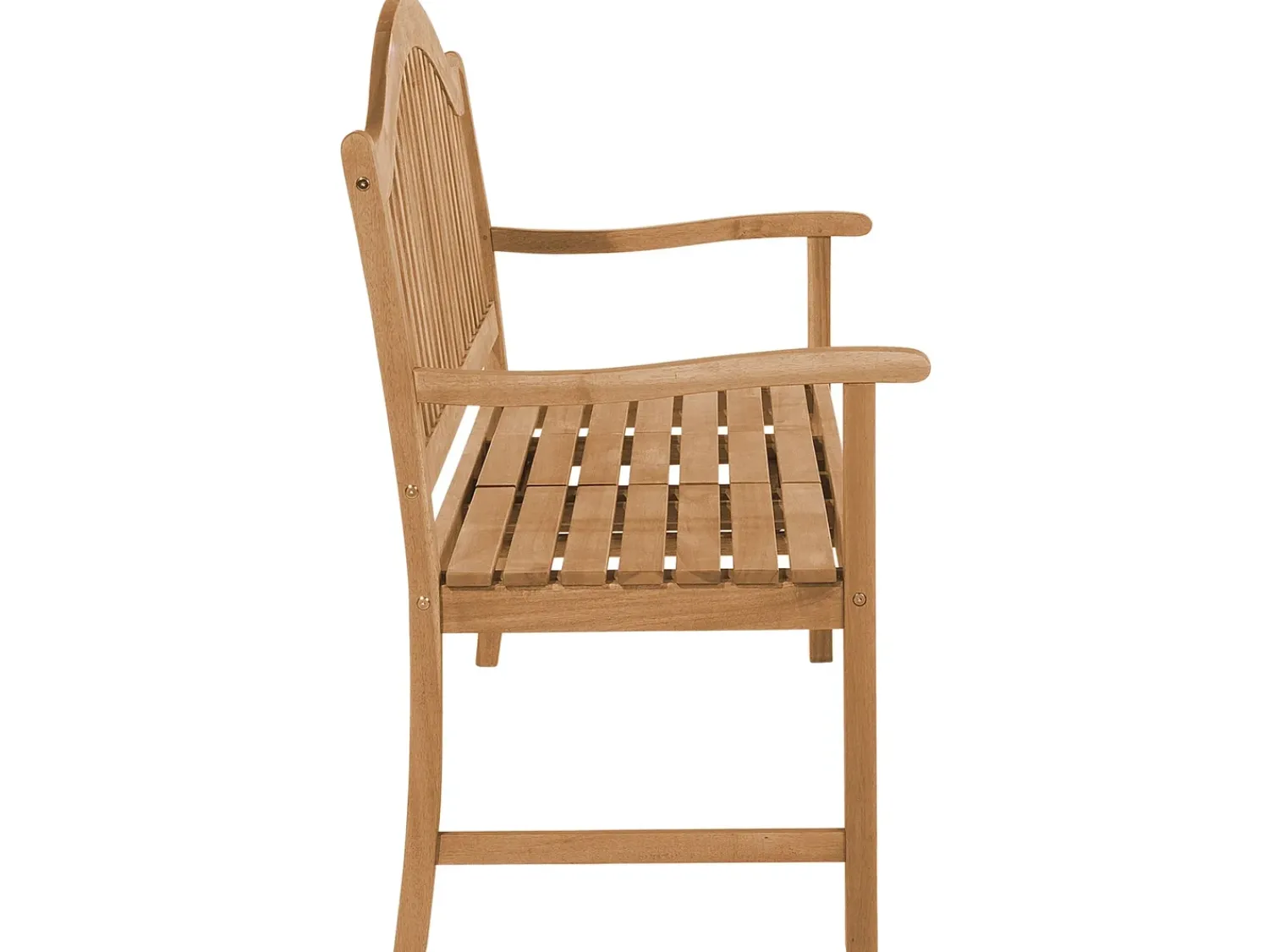 Best Beliani Panchina da giardino HILO 150 cm Legno d'acacia Marrone