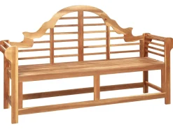 Hot Beliani Panchina da giardino MARLBORO 180 cm Legno d'acacia chiaro Marrone