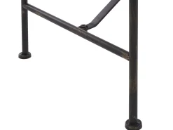 Sale Beliani Panchina da giardino MILAZZO 130 cm Metallo Nero