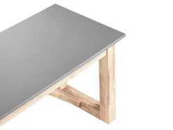 Best Beliani NOTTERI 180 cm Cemento Grigio Marrone Grigio