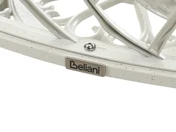 Online Beliani Panchina da giardino PIURA 88 cm Metallo Bianco