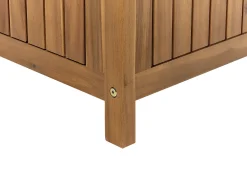 Best Beliani Panchina da giardino SOVANA con contenitore Legno d'acacia Marrone