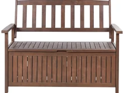 Hot Beliani SOVANA 120 cm con contenitore Legno d'acacia scuro Marrone