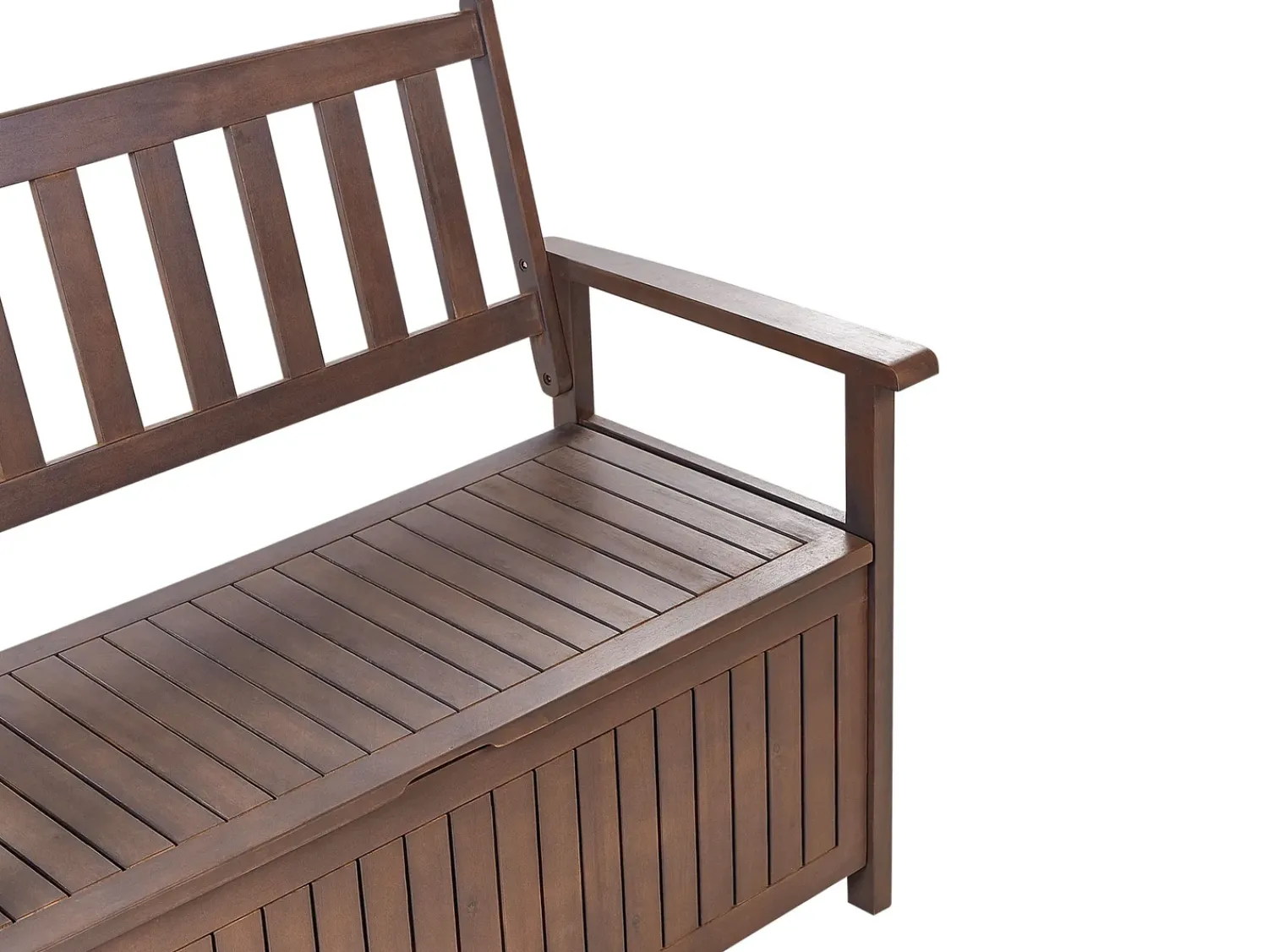 Hot Beliani SOVANA 120 cm con contenitore Legno d'acacia scuro Marrone