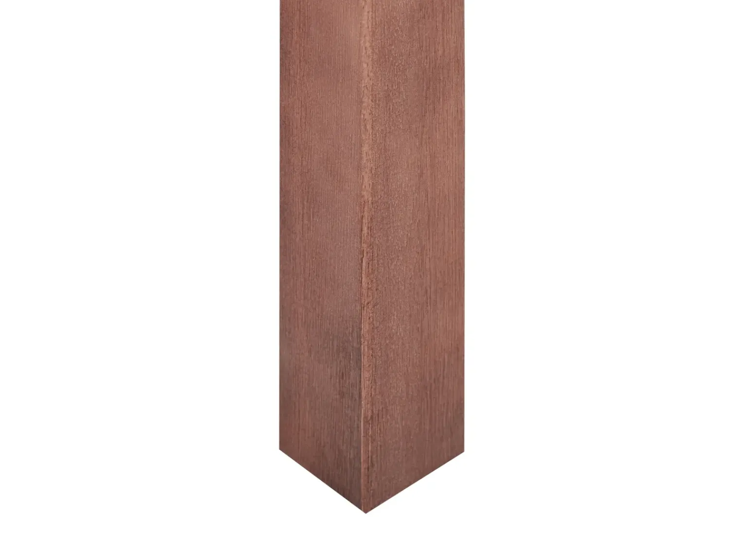 Beliani TUSCANIA 160 cm Legno d'eucalipto scuro Marrone