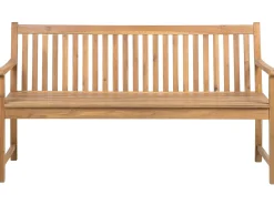 Clearance Beliani Panchina da giardino VIVARA Legno di acacia certificato chiaro Marrone