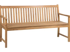 Clearance Beliani Panchina da giardino VIVARA Legno di acacia certificato chiaro Marrone