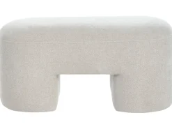 Outlet Beliani Panchina DECORAH Bouclé chiaro Beige