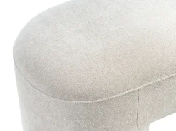 Outlet Beliani Panchina DECORAH Bouclé chiaro Beige