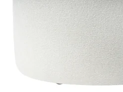Clearance Beliani Panchina DECORAH Bouclé Bianco