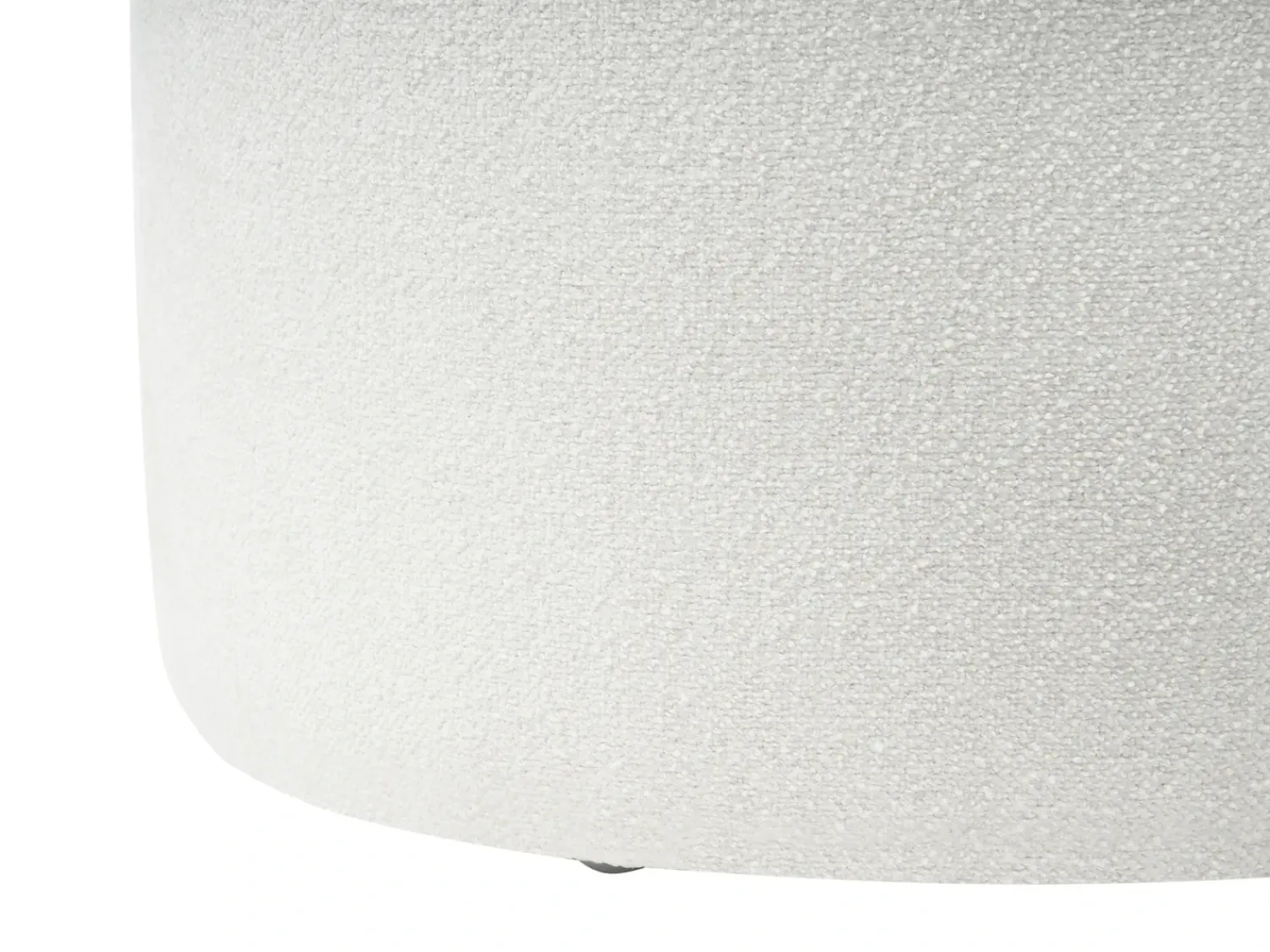 Clearance Beliani Panchina DECORAH Bouclé Bianco