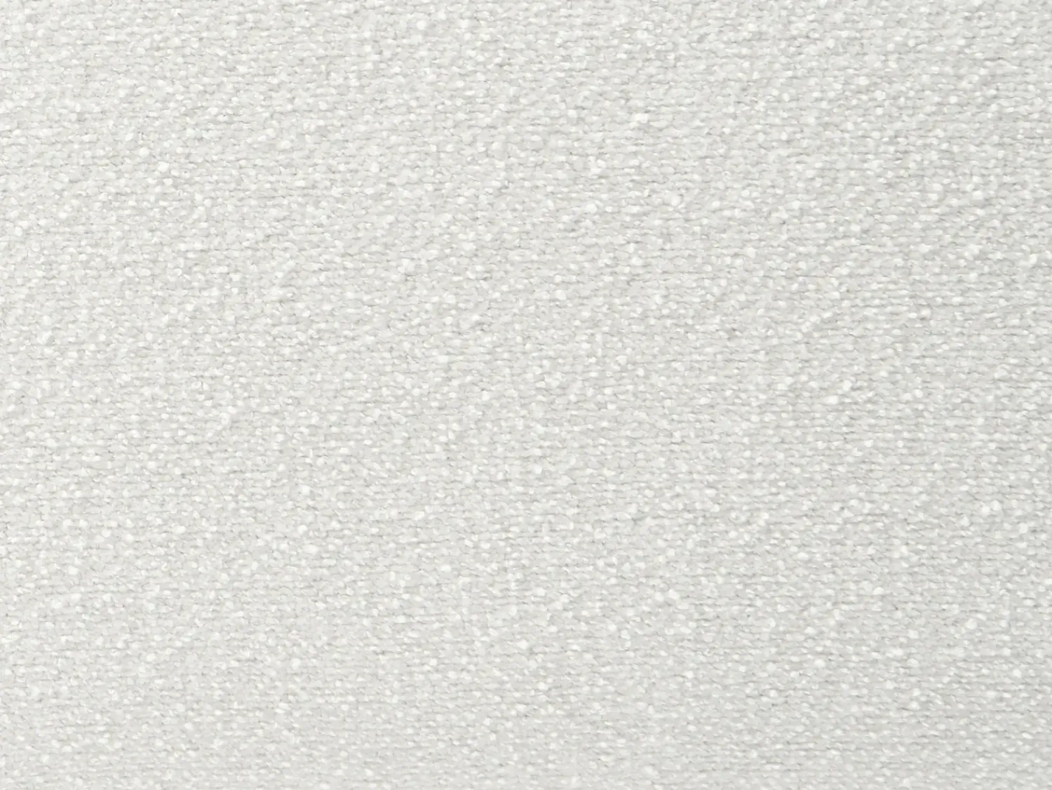 Clearance Beliani Panchina DECORAH Bouclé Bianco