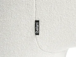 Clearance Beliani Panchina DECORAH Bouclé Bianco