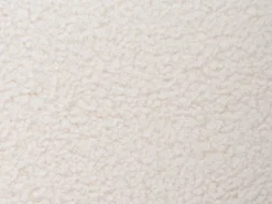 Clearance Beliani Panchina TAMRE Bouclé Bianco sporco/Marrone scuro Bianco Marrone