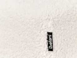 Clearance Beliani Panchina TAMRE Bouclé Bianco sporco/Marrone scuro Bianco Marrone