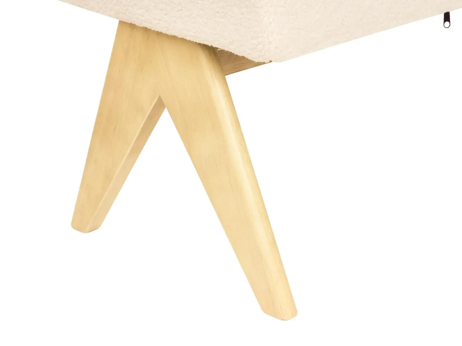 Hot Beliani TAMRE Bouclé Bianco sporco/Marrone chiaro Bianco Marrone