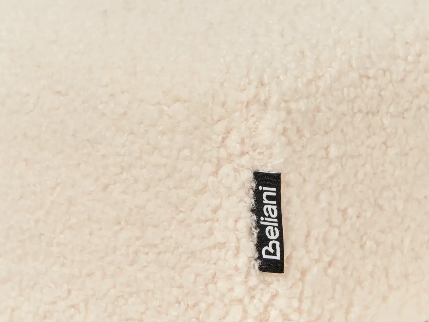 Hot Beliani TAMRE Bouclé Bianco sporco/Marrone chiaro Bianco Marrone
