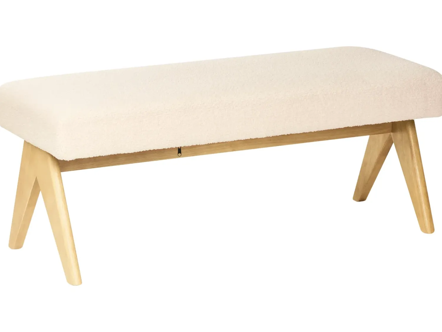 Hot Beliani TAMRE Bouclé Bianco sporco/Marrone chiaro Bianco Marrone