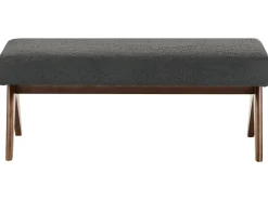 Hot Beliani TAMRE Bouclé Nero/Marrone scuro Marrone Nero