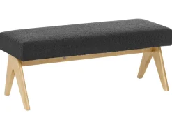 Online Beliani TAMRE Bouclé Nero/Marrone chiaro Marrone Nero