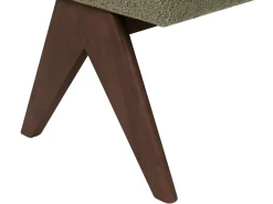 Online Beliani TAMRE Bouclé Verde/Marrone scuro Marrone Verde