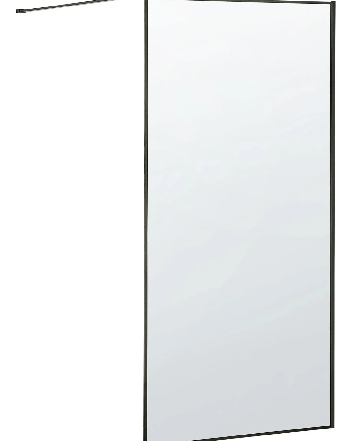 Parete doccia WASPAM II 100 x 190 cm Nero