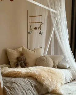 Online Beliani Pelle di Pecora ULURU 65 x 110 cm Beige