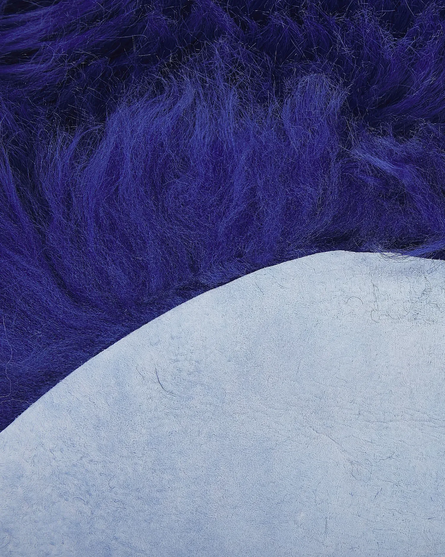 Best Beliani Pelle di Pecora ULURU marino 65 x 110 cm Blu