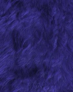 Best Beliani Pelle di Pecora ULURU marino 65 x 110 cm Blu
