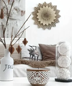 Discount Beliani Pelle di Pecora ULURU scuro 65 x 110 cm Marrone