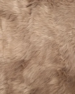 Discount Beliani Pelle di Pecora ULURU 65 x 110 cm Marrone