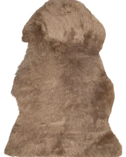 Discount Beliani Pelle di Pecora ULURU 65 x 110 cm Marrone