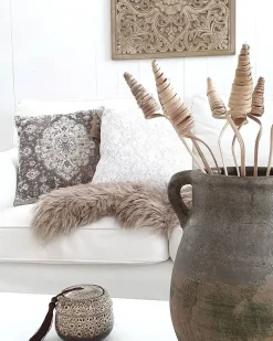 Discount Beliani Pelle di Pecora ULURU 65 x 110 cm Marrone